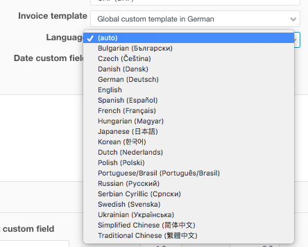 Tip Tuesday Creating Universal Invoice Template For Many Languages Redmineup Blog