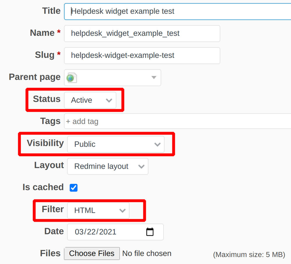 Helpdesk widget via CMS plugin | RedmineUP Help | Helpdesk plugin ...