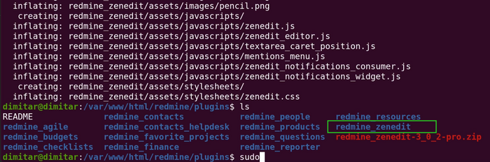 zenedit_07_unzipped_folder_terminal.png