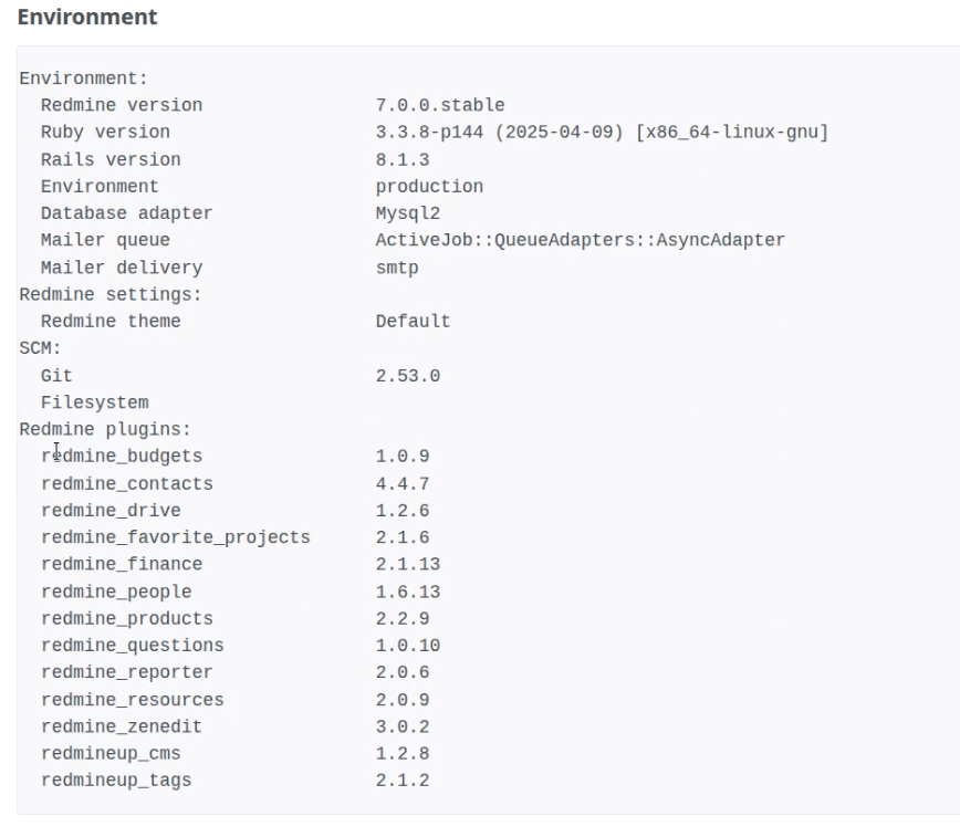 checklists_10_no_agile_system_information_redmine.png