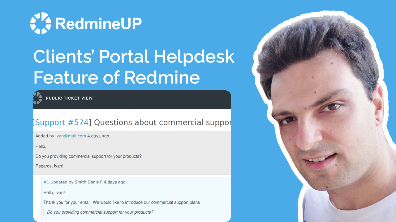 RedmineUP Contact formn